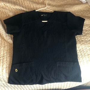 Black scrubs (top only)